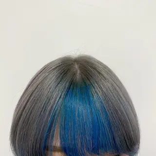 ミディアム カラー パーマ ヘアアレンジ メンズ キッズ ネイル マツエク・マツパ スパイキー/フェザー /波巻き/かいとのヘアスタイル