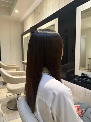 カラー 上野 稀美のヘアスタイル