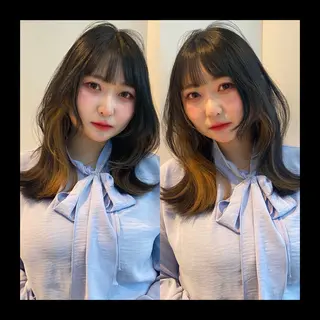 ロング カラー mai / linoah˚✧のヘアスタイル