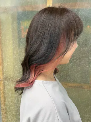 ミディアム 丹羽 来夢のヘアスタイル
