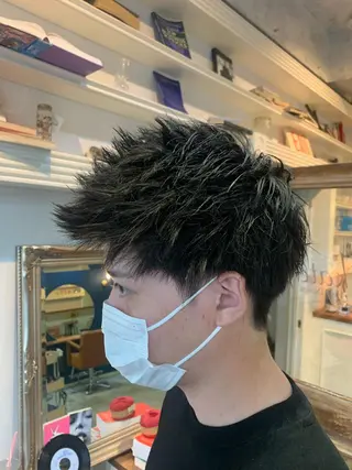 ショート 大宮/山口 竣也のヘアスタイル