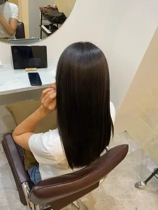 ロング 【髪質改善 艶髪】 布川 莉穂のヘアスタイル