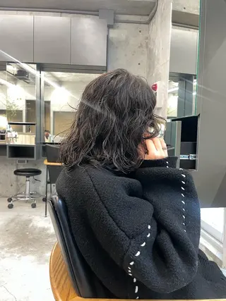 パーマ 佐伯 和佳のヘアスタイル