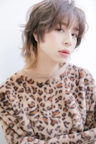 ミディアム 抜毛 薄毛 白髪 頭皮改善 柳沢慶のヘアスタイル