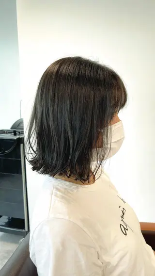 ミディアム カラー navile原宿 yumaのヘアスタイル