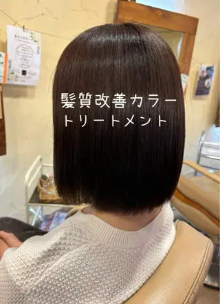 セミロング 大鹿 数馬のヘアスタイル