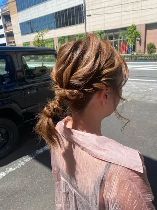 ヘアアレンジ . SHIZUKAのヘアスタイル