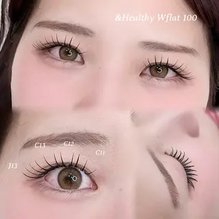 マツエク・マツパ WHITE LASH 西宮【REIKA】のマツエク・マツパデザイン