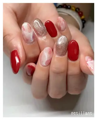 ネイル nail salon petillantのネイルデザイン