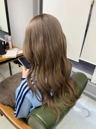 ロング 川村 涼介のヘアスタイル