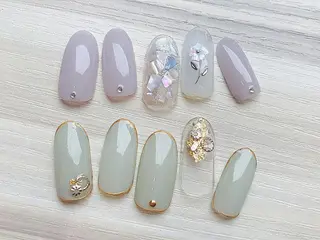 ネイル privatesa lon☆stellaのネイルデザイン