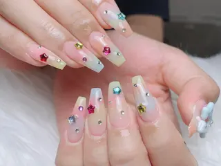 ネイル Sora nail 長さ出し専門店のネイルデザイン