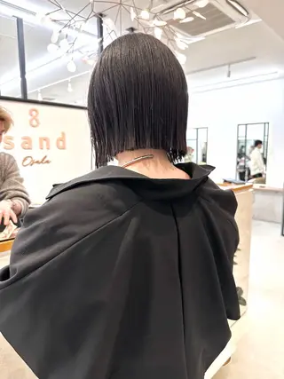 ミディアム くろかわ まいのヘアスタイル