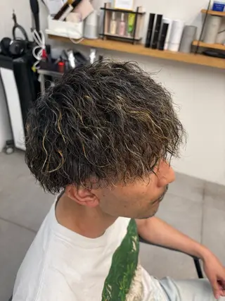 パーマ メンズ RUKA /メンズパーマのヘアスタイル