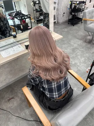 セミロング カラー 最高級シールエクステ 🏆絶対可愛くタクミのヘアスタイル