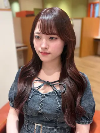 ロング カラー asuka‪‪‎🤍 Lita 4Fのヘアスタイル