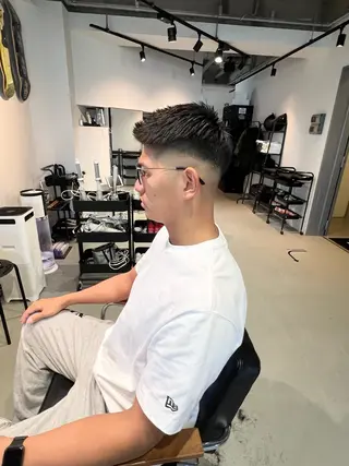 ショート メンズ Mizuki Yajimaのヘアスタイル