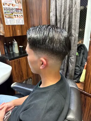 ショート メンズ 大城 涼のヘアスタイル