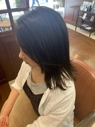 ミディアム カラー 長谷川 礼子🌐🌿のヘアスタイル