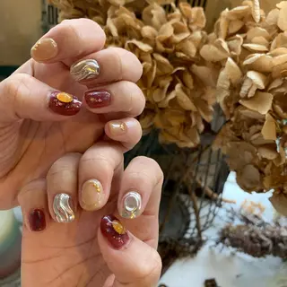 ネイル 新宿ニュアンスネイル makotoのネイルデザイン