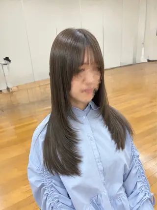 ロング カラー 🩵🫧mei mei 🫧🩵のヘアスタイル