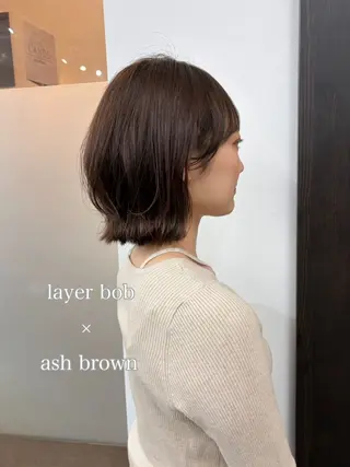 ショート 🫧艶髪レイヤー/韓 国ボブ💎石川遥💎のヘアスタイル