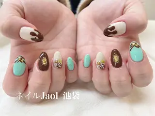ミディアム ネイルJaol 池袋のネイルデザイン