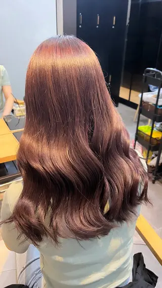 ロング MOOD 四日市駅 美容室のヘアスタイル