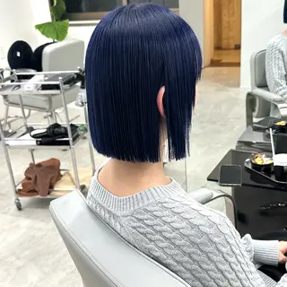 ミディアム カラー ブリーチ/ベージュ /natsumiのヘアスタイル