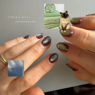 ネイル freex nail /ニュアンス/個性派のネイルデザイン