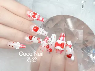 ネイル CoCo Nail 長さ出し専門店のネイルデザイン