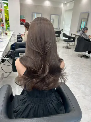 ロング カラー 🍀ブラウンベージュ sakura🍀のヘアスタイル