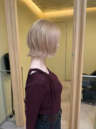 ショート カラー 伶風/ ボブのヘアスタイル