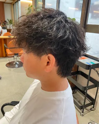 パーマ メンズ 寺田 樹 /anheloのヘアスタイル