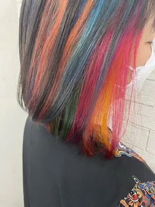 ショート カラー 🦋YUI 髪質改善 ブリーチ 着付け🦋のヘアスタイル