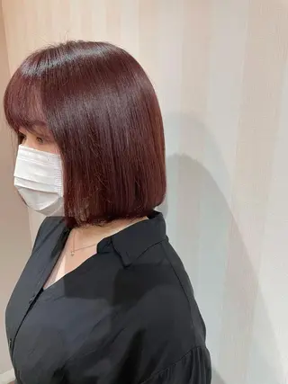 ミディアム カラー newi梅田🫧韓国 ヘア🫧sakiのヘアスタイル