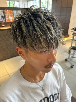 ショート 失敗しないパーマ 稲葉/草薙のヘアスタイル