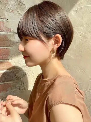 ショート 新宿　ショート・ボブ カットモデル募集のヘアスタイル