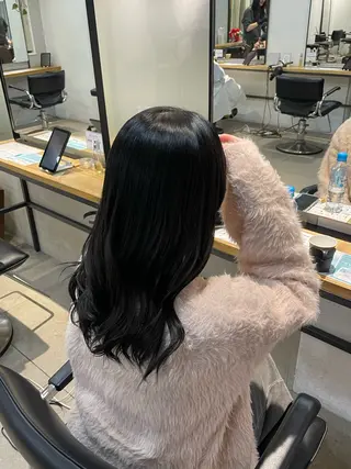 カラー とば みゆうのヘアスタイル