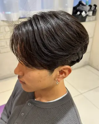 パーマ メンズ 玉置 晴太郎のヘアスタイル