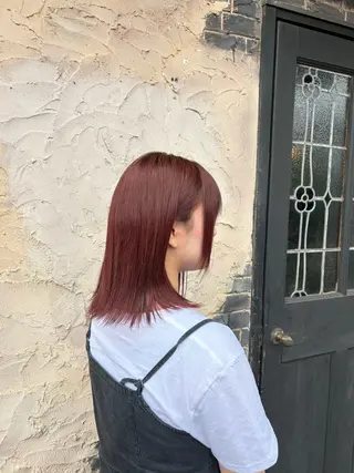ミディアム 糸賀 蒼天のヘアスタイル