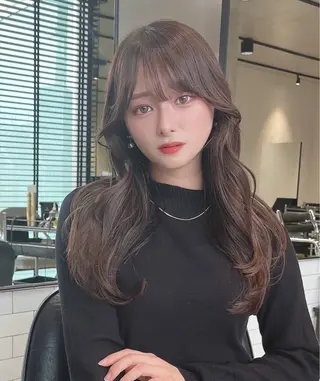 ミディアム カラー 🌫️大人韓国ヘア 🌫️naoyaのヘアスタイル