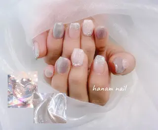 ネイル hanam nail 🌿🩵ハナムネイルのネイルデザイン