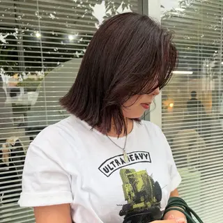 ショート カラー qpula misuzuのヘアスタイル