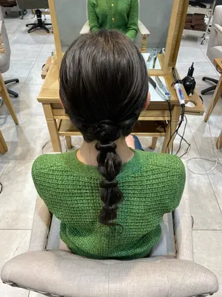 ヘアアレンジ ヘア&ネイル/ 𝐒𝐄𝐑𝐈のヘアスタイル