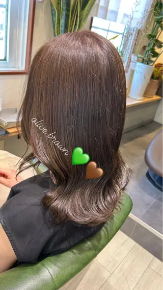 ロング カラー melca. Amiのヘアスタイル