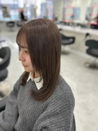 ロング カラー ヘアアレンジ 透明感💕今っぽ似合 わせ𝐍𝐨. 𝟏のヘアスタイル
