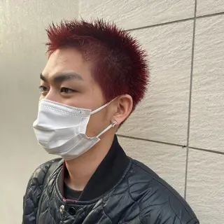カラー メンズ 竹尾 優斗のヘアスタイル