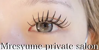 マツエク・マツパ Mresyume MAYUのマツエク・マツパデザイン