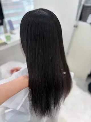 ロング カラー ヘアアレンジ 💓色落ちまで綺麗な 垢抜けカラー💓のヘアスタイル